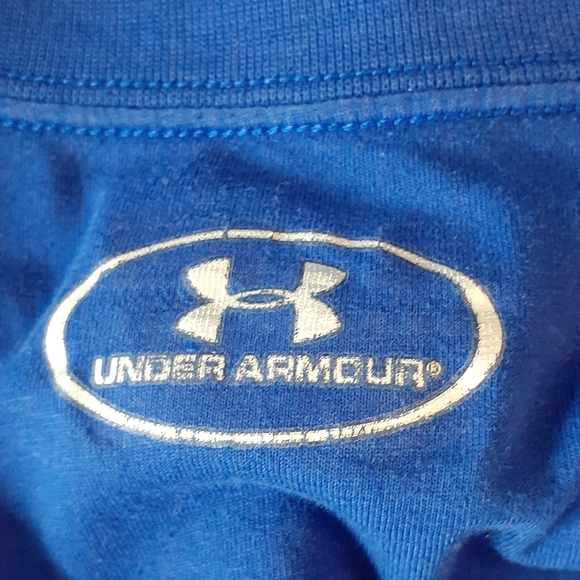 Under Armour Heatgear loose Rare Cracked Tee Shirt Size Xlarge - Picture 5 of 6